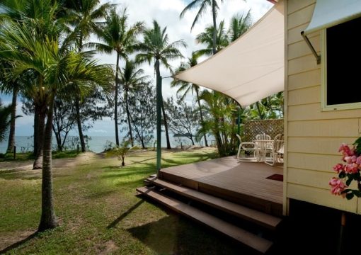 Two Bedroom Oceanfront Cabin (with King Singles)