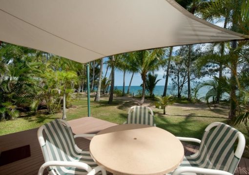 Two Bedroom Oceanfront Cabin (with King Singles)